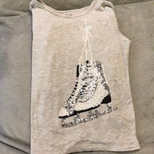 Children’s Place long sleeve ice skates shirt